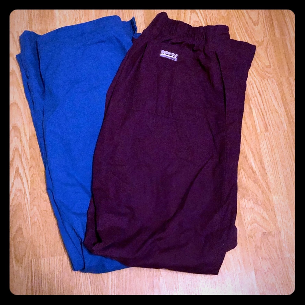 **SOLD** 2 Pair Butter-Soft Scrub Pant